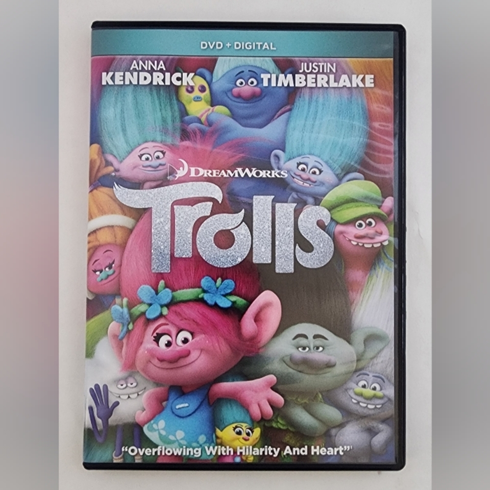 Trolls DVD + Digital First 2017 Movie